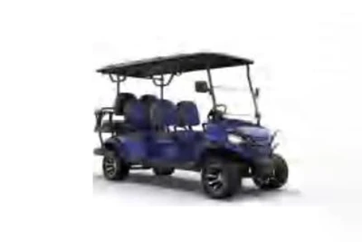 Factory direct sales cheap 48v Lithium Battery 4+2-seat Electric Fuel Golf Trolley-product
