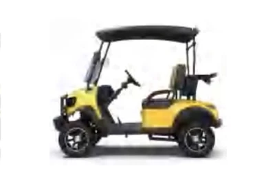 Elf 8 Yellow Two Seat Golf Cart-product